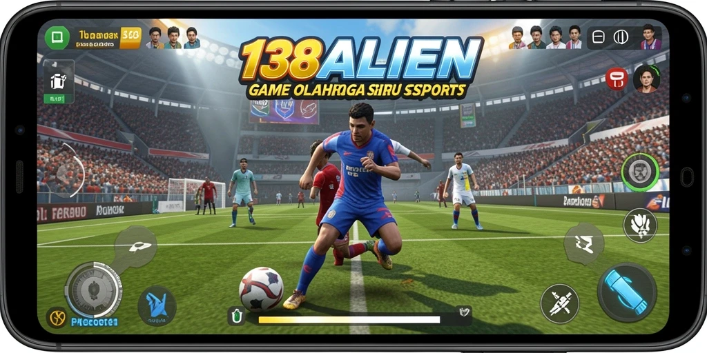 Tampilan permainan 138ALIEN yang penuh aksi olahraga.