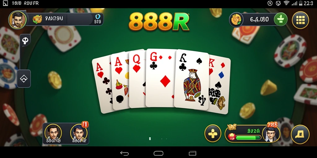 Screenshot gameplay Domino yang menarik di 888R.