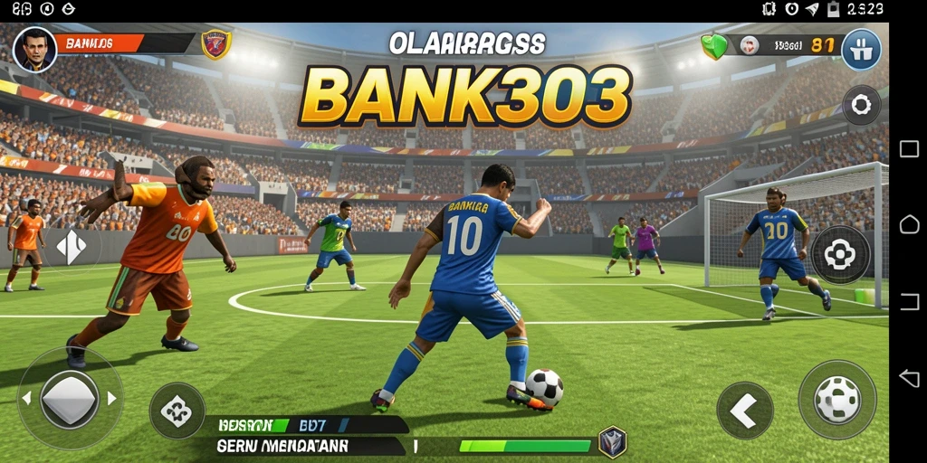 Tangkapan layar utama <strong>BANK303</strong> menunjukkan aksi seru dalam permainan olahraga.