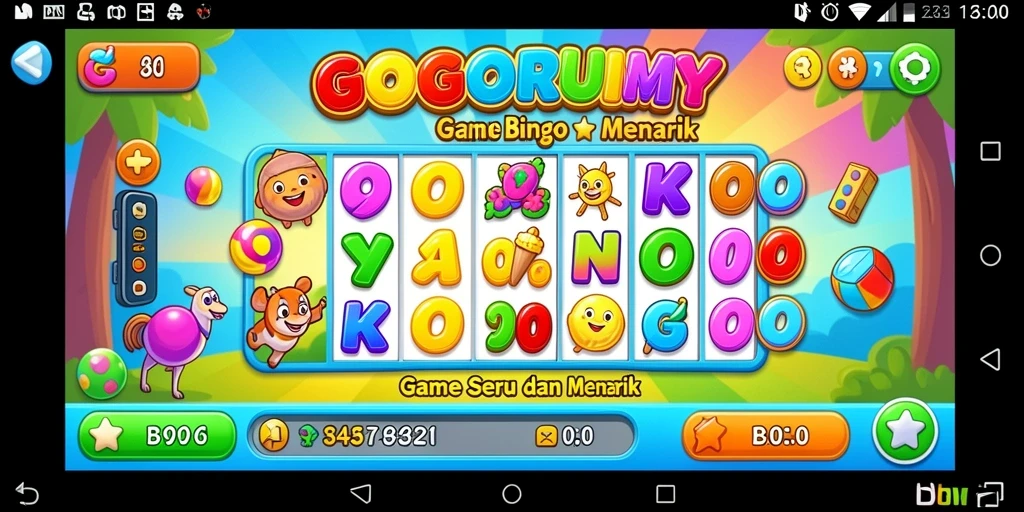 Tampilan gameplay <strong>GOGORUMMY</strong> yang interaktif dan menarik.