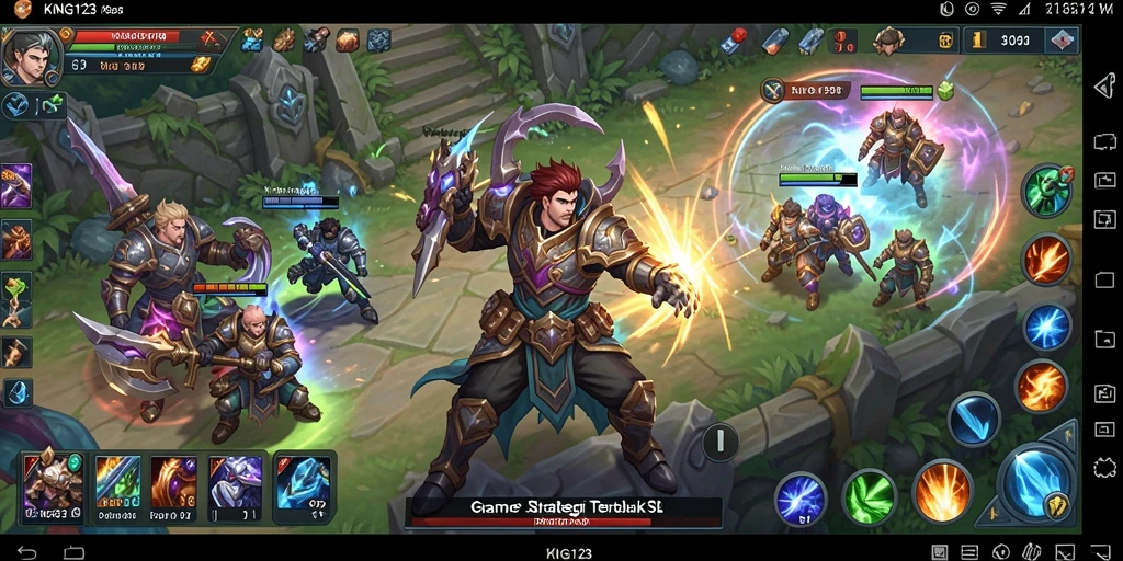 Tampilan menarik dari gameplay SLG KING123 yang menegangkan.
