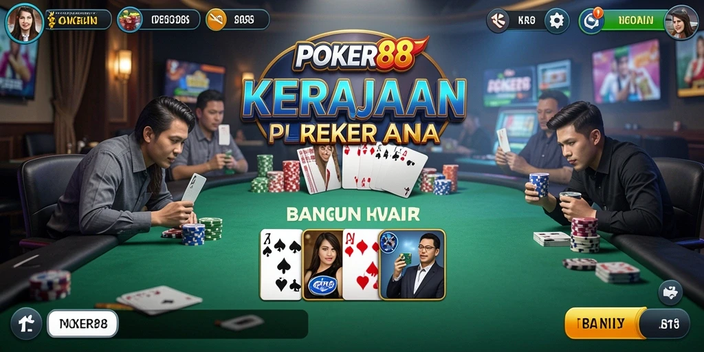 Tampilan gameplay POKER88 dengan elemen Tycoon yang menarik.
