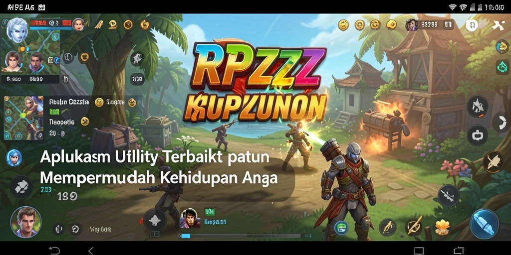 Tampilan antarmuka RPZZZ yang intuitif dan fungsional.
