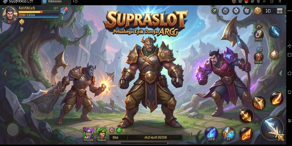 Tampilan aksi seru dalam gameplay SUPRASLOT yang menegangkan.