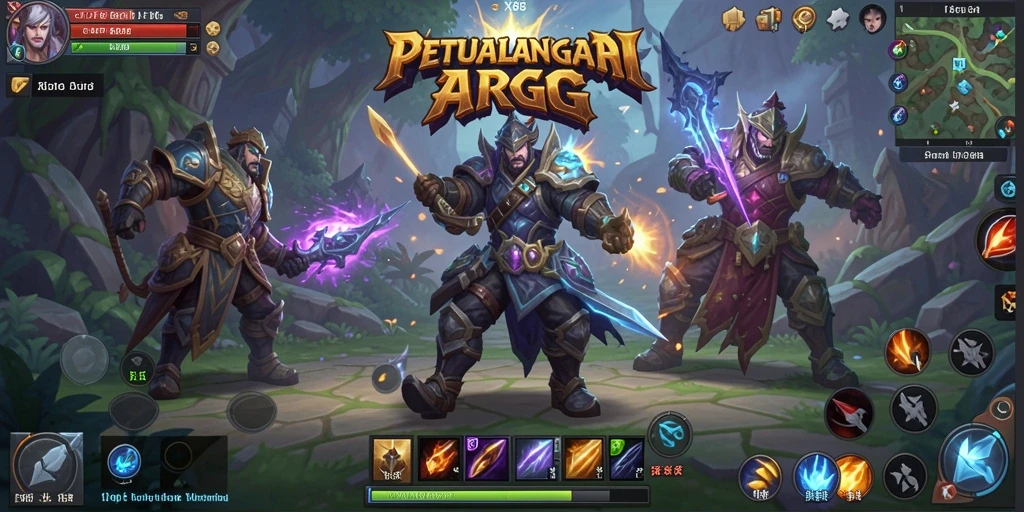 Gameplay seru di X88 menampilkan pertarungan epik dan petualangan yang mendebarkan.